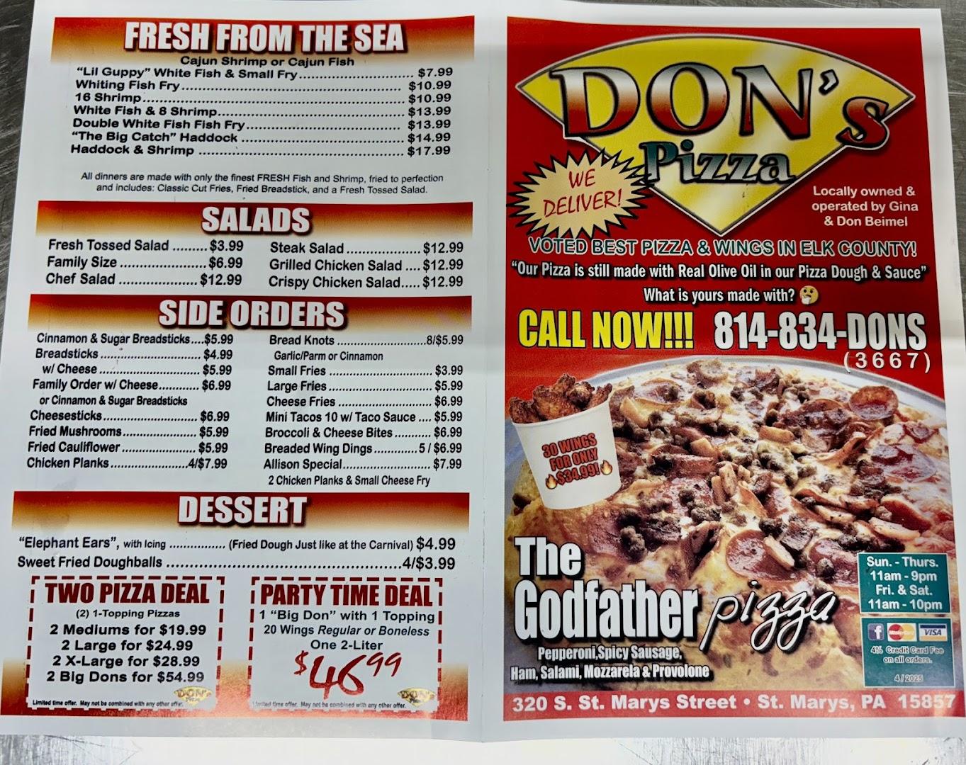 Don's Pizza
